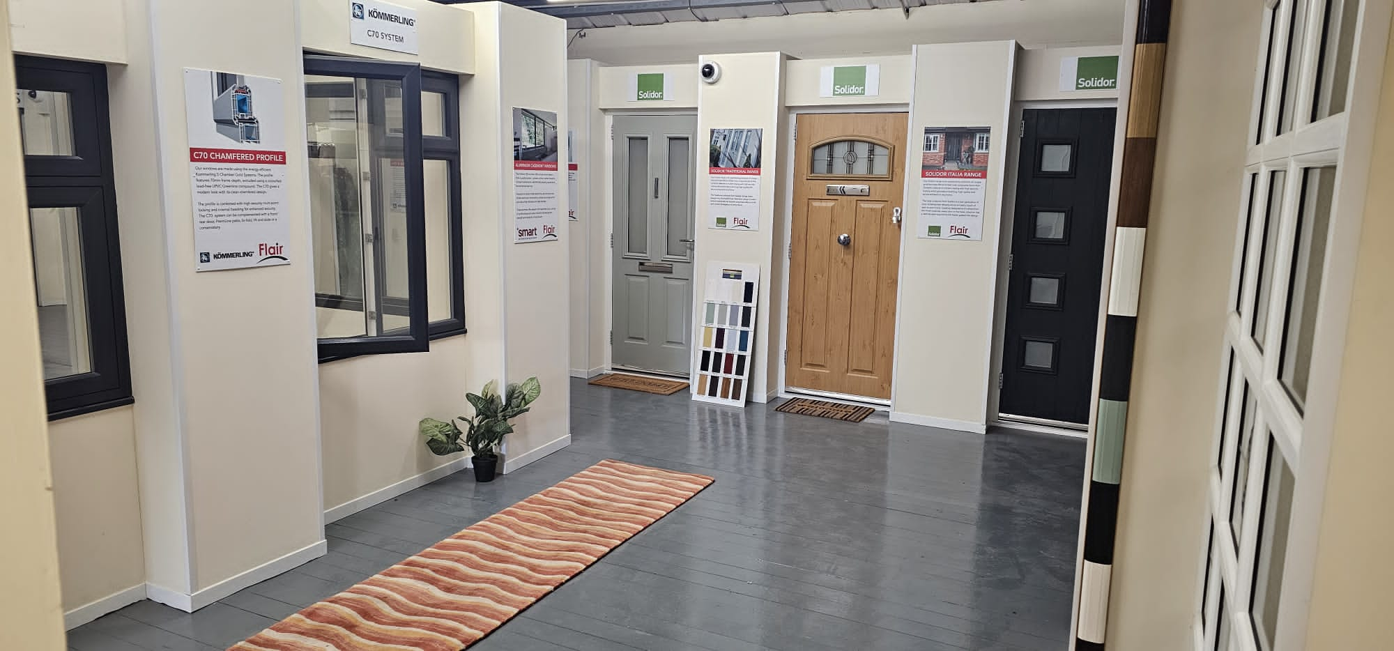 Composite doors showroom