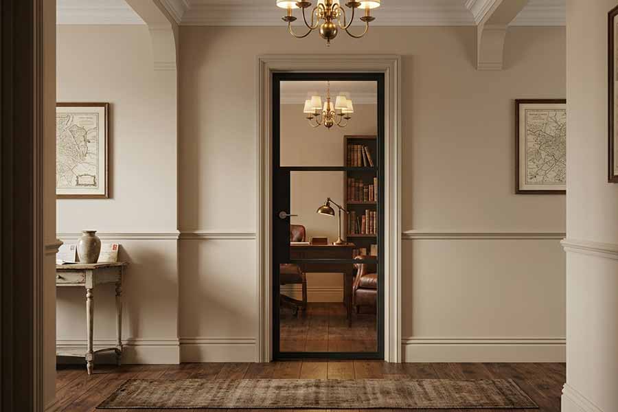 korniche-internal-aluminium-single-door-traditional-style
